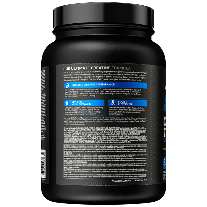 MuscleTech CellTech Creatine Tropical Citrus Punch (New Formula) 2270g - Creatine Powder at MySupplementShop by MuscleTech