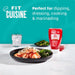 Fit Cuisine Low Calorie Sauce Garlic & Herb 425ml - Health Foods at MySupplementShop by Fit Cuisine