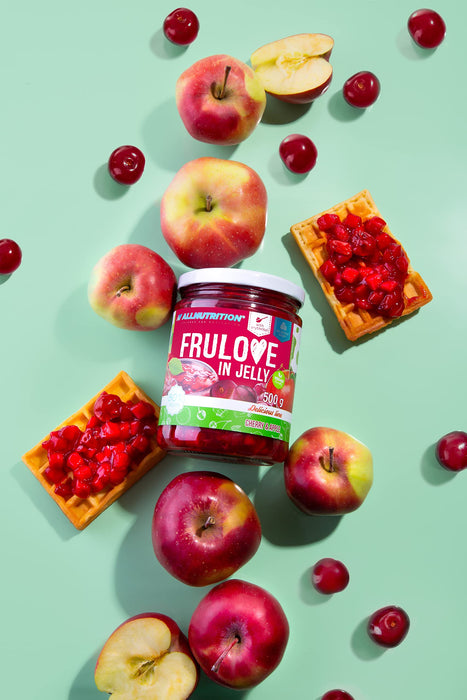 Allnutrition Frulove In Jelly, Cherry & Apple 500g - Jams & Preserves at MySupplementShop by Allnutrition