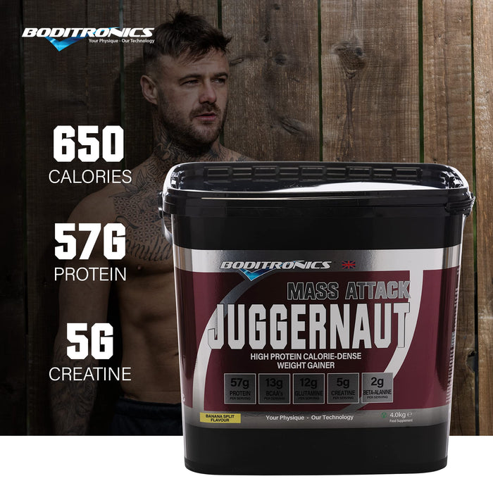 Boditronics Mass Attack Juggernaut 4kg - Protein Blends at MySupplementShop by Boditronics