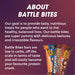 Battle Snacks Battle Bites 12x62g Toffee Apple Popping Candy - Protein Bars at MySupplementShop by Battle Snacks