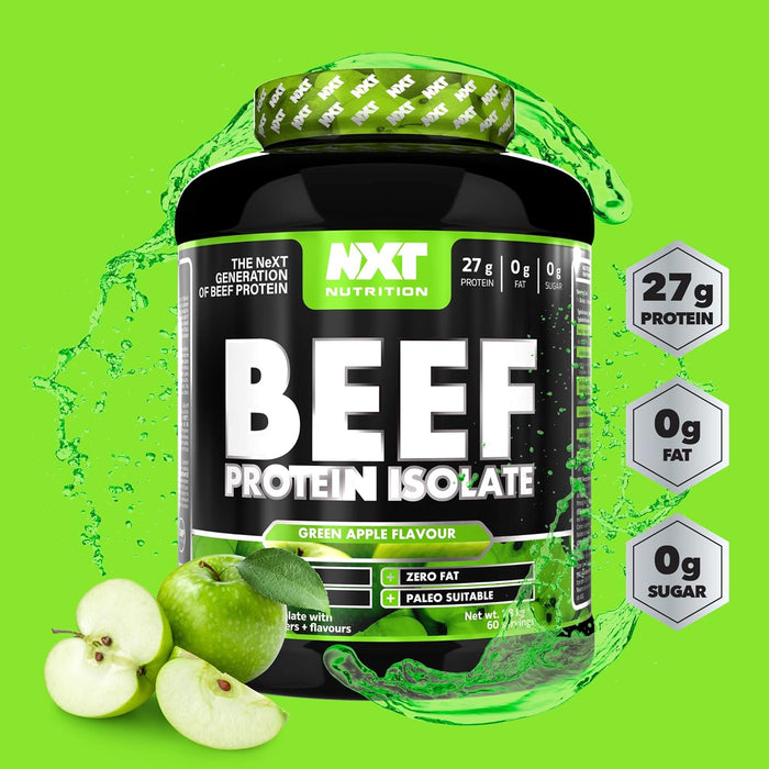 NXT Nutrition Beef Protein Isolate 1.8kg - Protein Powder at MySupplementShop by Nxt Nutrition