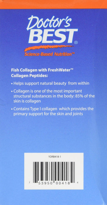 Doctor's Best Fish Collagen with Naticol Fish Collagen - 30 stick packs - Joint Support at MySupplementShop by Doctor's Best