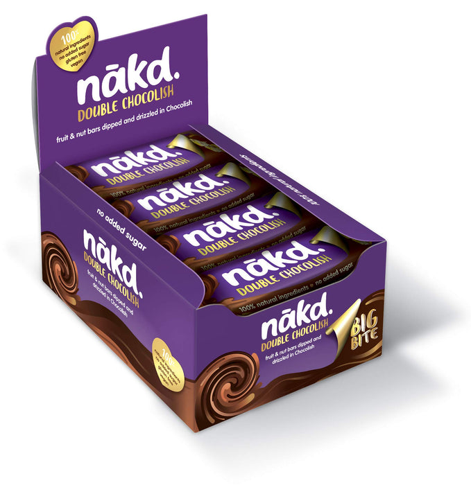 Nakd Chocolish Big Bite- 50g x 16 - Fruit & Nut Bars at MySupplementShop by Nakd