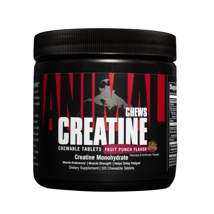 Animal Creatine Chews 120 Tablets - Creatine Chews at MySupplementShop by Animal