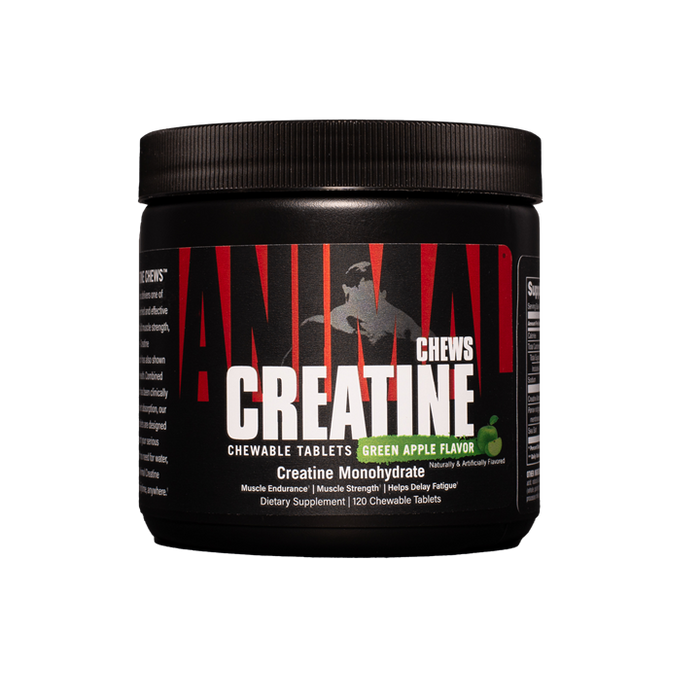 Animal Creatine Chews 120 Tablets - Creatine Chews at MySupplementShop by Animal