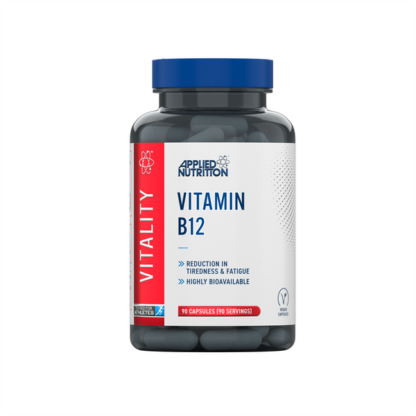 Applied Nutrition VITALITY B12 90Veg Caps - Default Title - Vitamin B12 at MySupplementShop by Applied Nutrition