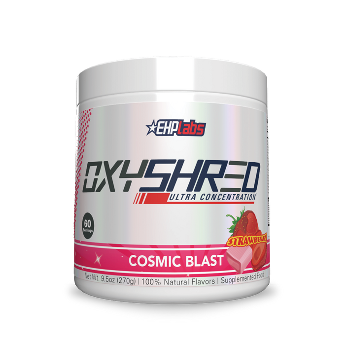 OxyShred Ultra Concentration 60 Servings - Cosmic Blast - Fat Burners at MySupplementShop by EHP Labs