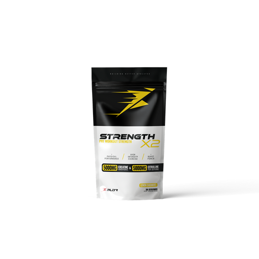 BLDR Sports Strength X2 360g - Lemon Sherbert - Sports Supplements at MySupplementShop by BLDR Sports