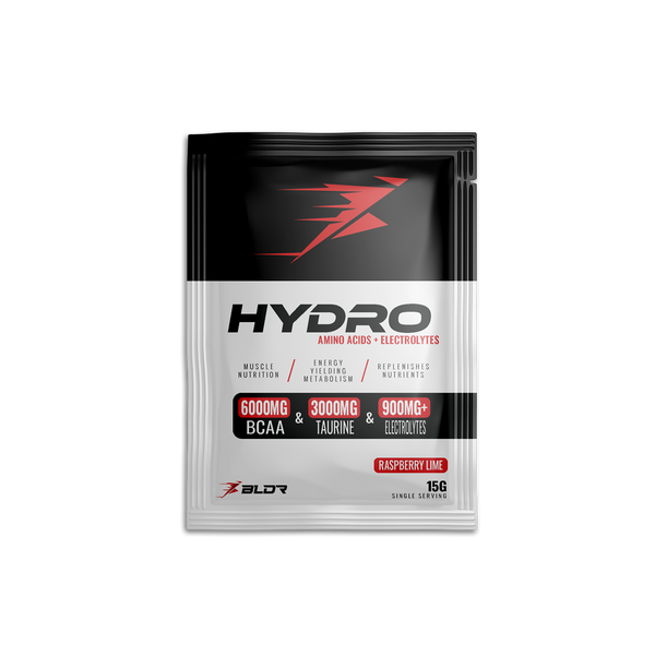 BLDR Sports Hydro Sachets 15x15g - Raspberry & Lime -  at MySupplementShop by MySupplementShop