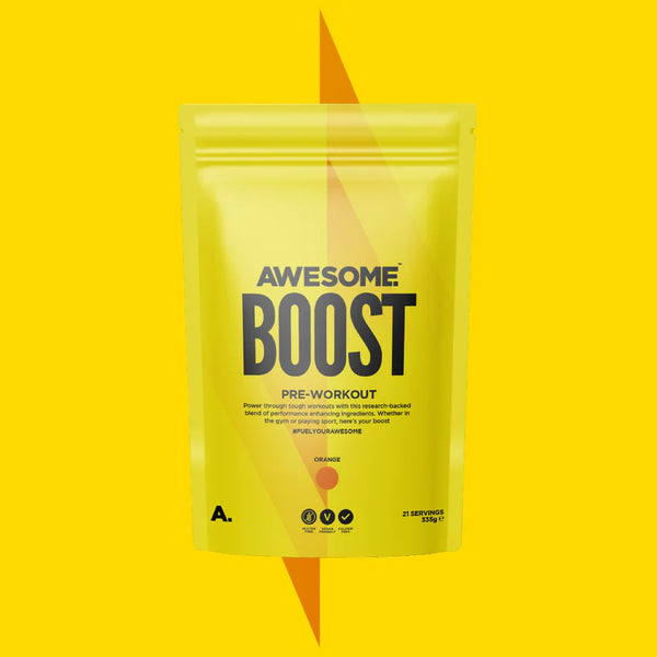 Awesome Supplements Boost 335g | Caffeine Free Pre Workout - Stim Free Pre Workout at MySupplementShop by Awesome Supplements