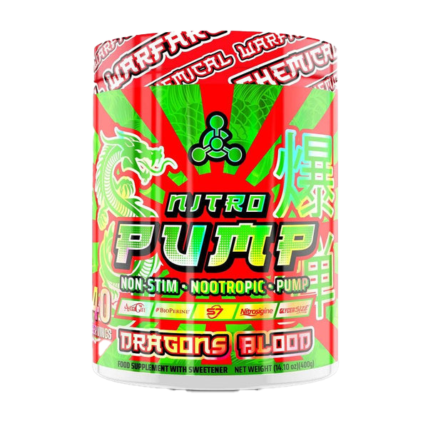 Chemical Warfare Nitro Pump 400g Dragons Blood