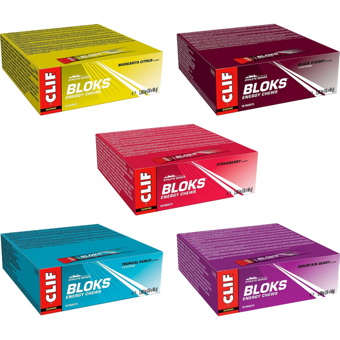 CLIF Bloks Energy Chews 18x60g Schwarzkirsche