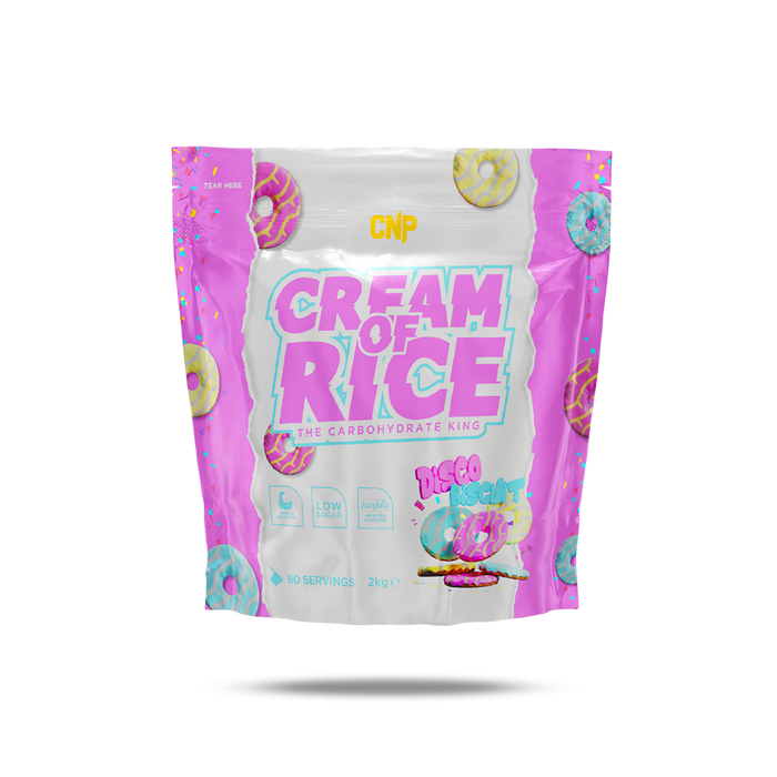 CNP Cream of Rice - 2kg Tub, 80 Servings - Disco Biscuit - Cream of Rice at MySupplementShop by CNP