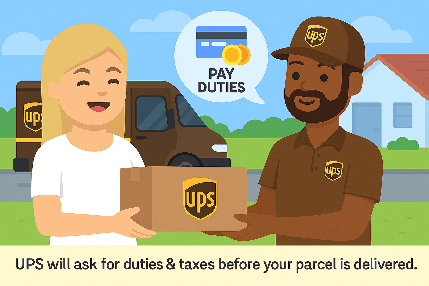 UPS Will Collect Duties Before Delivery