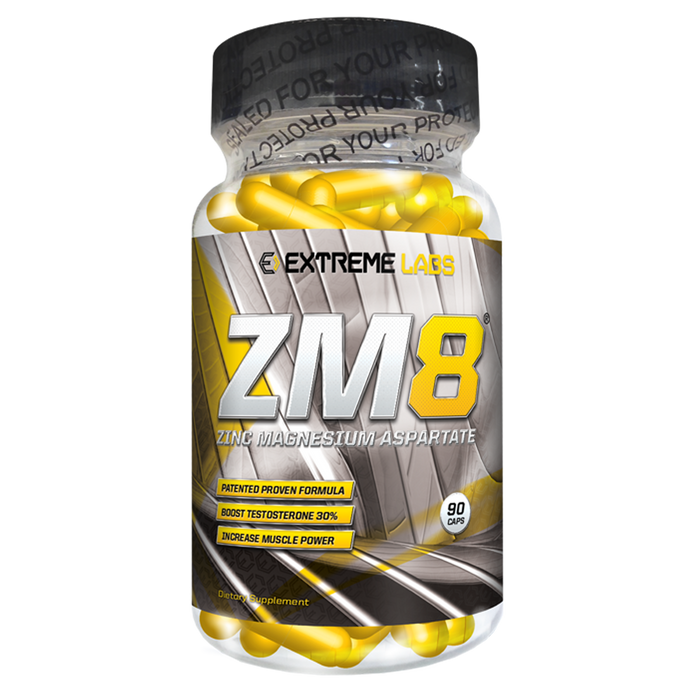 Extreme Labs ZM8 90 Capsules - Sports Nutrition at MySupplementShop by Extreme Labs