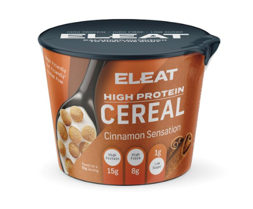 Eleat Balanced, High Protein Cereal 8x50g - Cinnamon - Sports Nutrition at MySupplementShop by Eleat Balanced