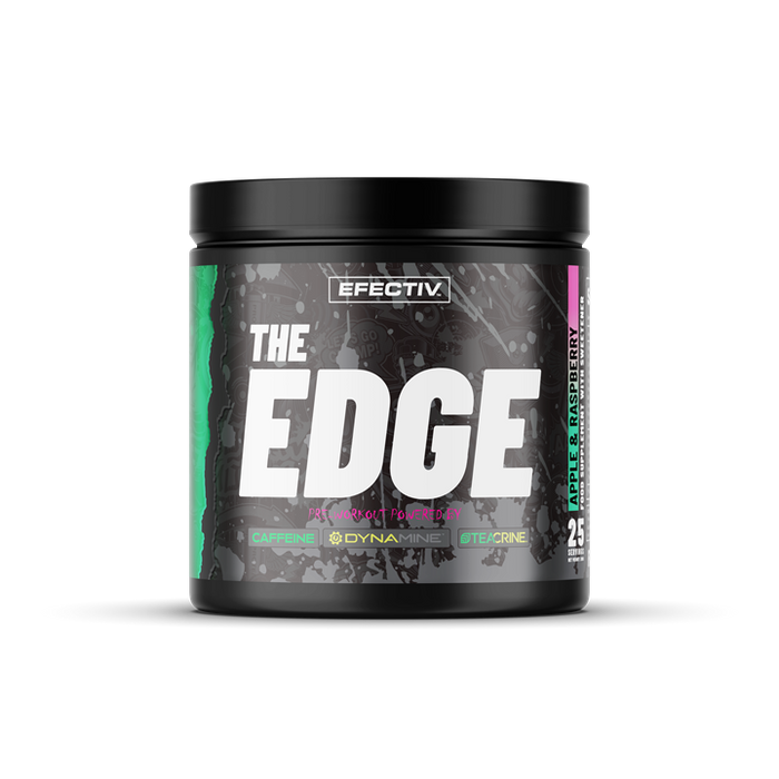 Efectiv Nutrition The Edge Pre-Workout  300g Apple & Raspberry - Pre & Post Workout at MySupplementShop by Efectiv Nutrition