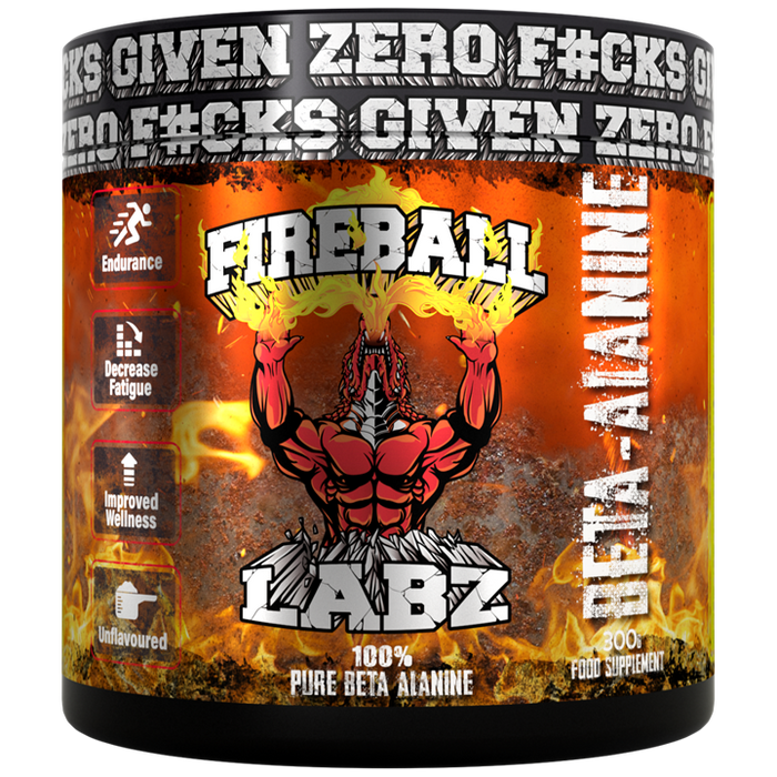 Fireball Labz Beta Alanine 300g - Supplements at MySupplementShop by Fireball Labz