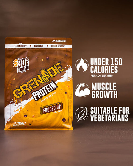 Grenade Protein 2kg - Premium Whey Blend with Iconic Flavours - Protein Powder at MySupplementShop by Grenade