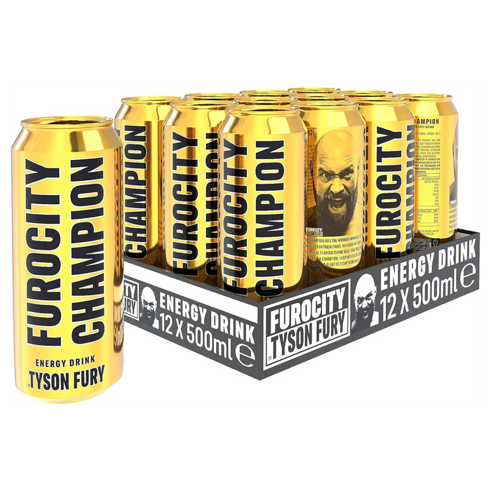 Furocity Energy Drink 12x500ml Champion - Energy Drinks at MySupplementShop by Furocity