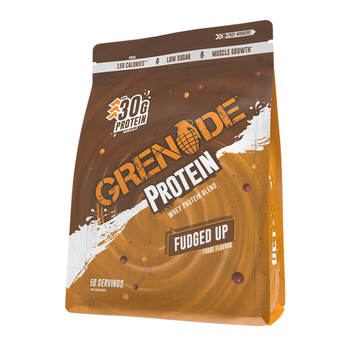 Grenade Protein 2kg - Premium Whey Blend with Iconic Flavours - Fudged Up - Protein Powder at MySupplementShop by Grenade