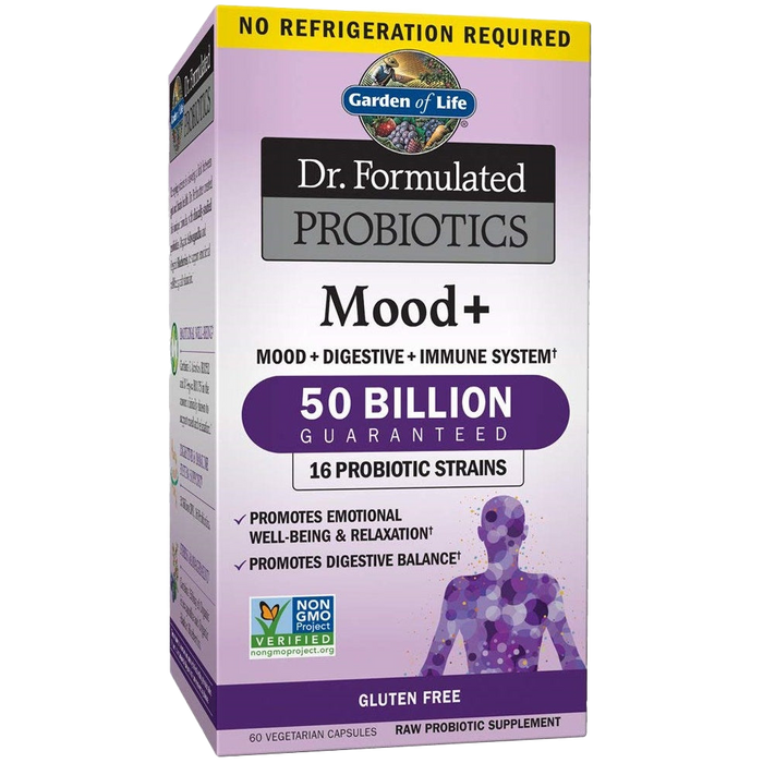 Garden of Life Dr. Formulated Probiotics Mood+ - 60 vcaps
