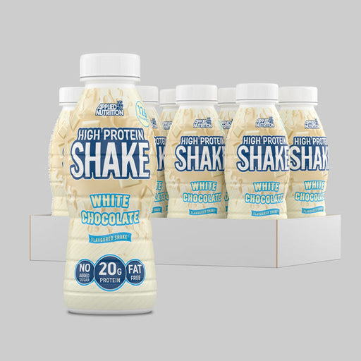 Applied Nutrition High Protein Shake 8 x 330ml - White Chocolate - Protein Shake at MySupplementShop by Applied Nutrition