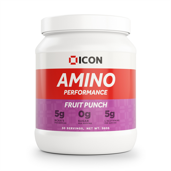 ICON Nutrition Amino Performance 360g Fruit Punch - Sports Nutrition at MySupplementShop by ICON Nutrition