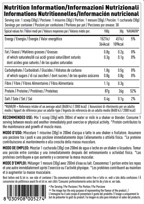 Per4m Isolate Zero | Zero Sugar Ultra Pure Whey Protein Iolate - Whey Proteins at MySupplementShop by PER4M Nutrition