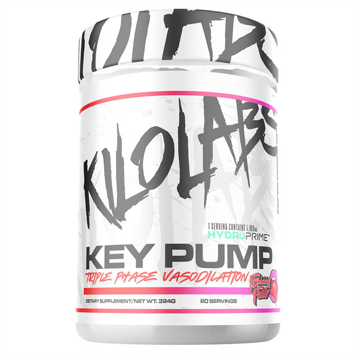 Kilo Labs Key Pump Stim Free Pump Pre-Workout 324g - Forbidden Fruit - Stim Free Pre Workout at MySupplementShop by Kilo Labs