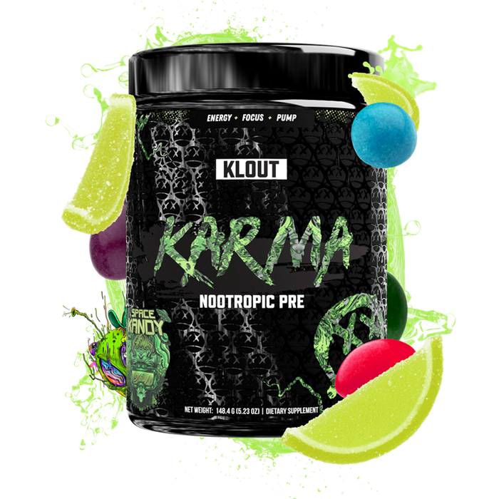 Klout Karma Pre 143g 25 Servings - Space Kandy - Pre Workout at MySupplementShop by Klout