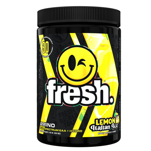 Fresh Supps Amino/Hydro 255g - Lemon Italian Ice - Sports Supplements at MySupplementShop by Fresh Supps