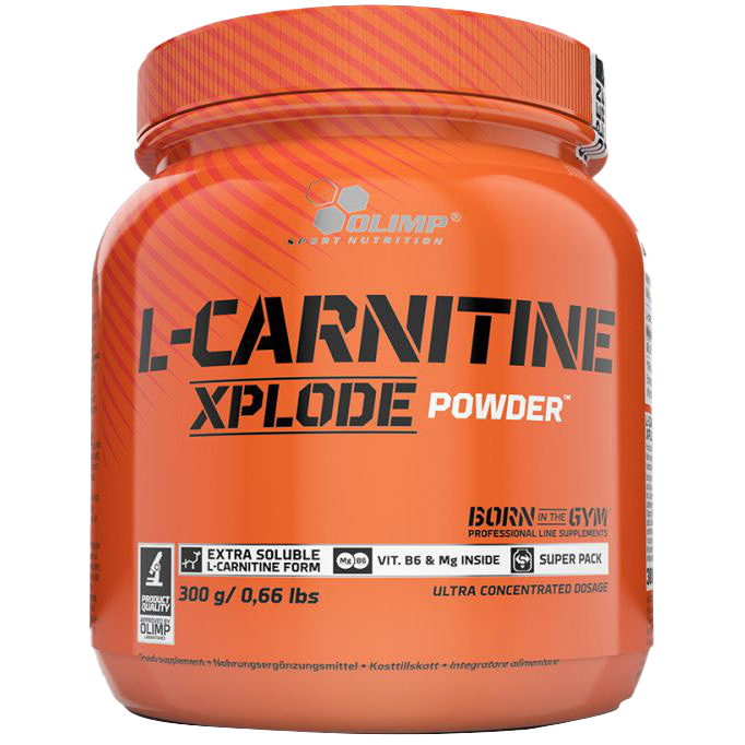 Olimp Nutrition L-Carnitine Xplode Powder, Orange - 300 grams