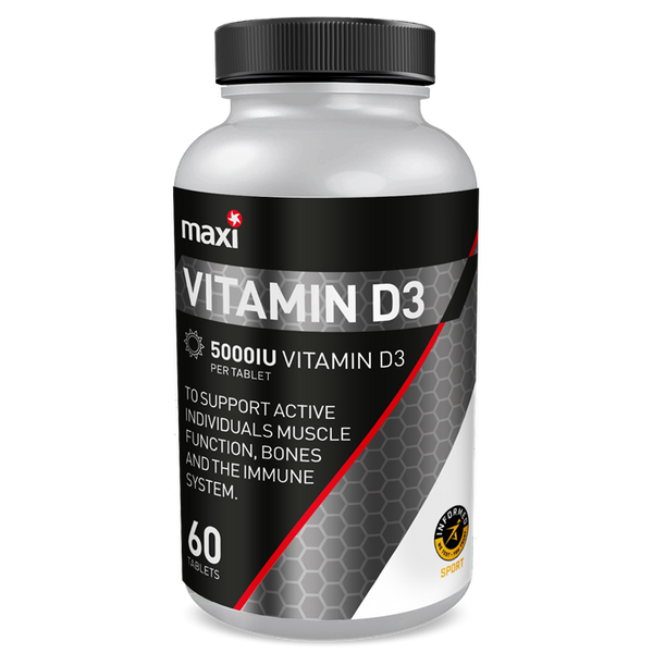 Maxi Nutrition Vitamin D3 120 Capsules - Sports Nutrition at MySupplementShop by Maxi Nutrition