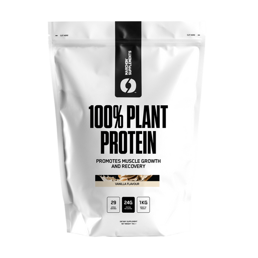 Marchon Supplement 100% Plant Protein 1kg Vanilla - Sports Nutrition at MySupplementShop by Marchon Supplement