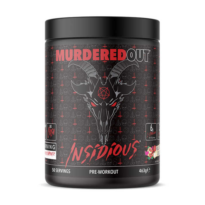 Murdered Out Insidious Pre-Workout 463g - Pre Workout at MySupplementShop by Murdered Out