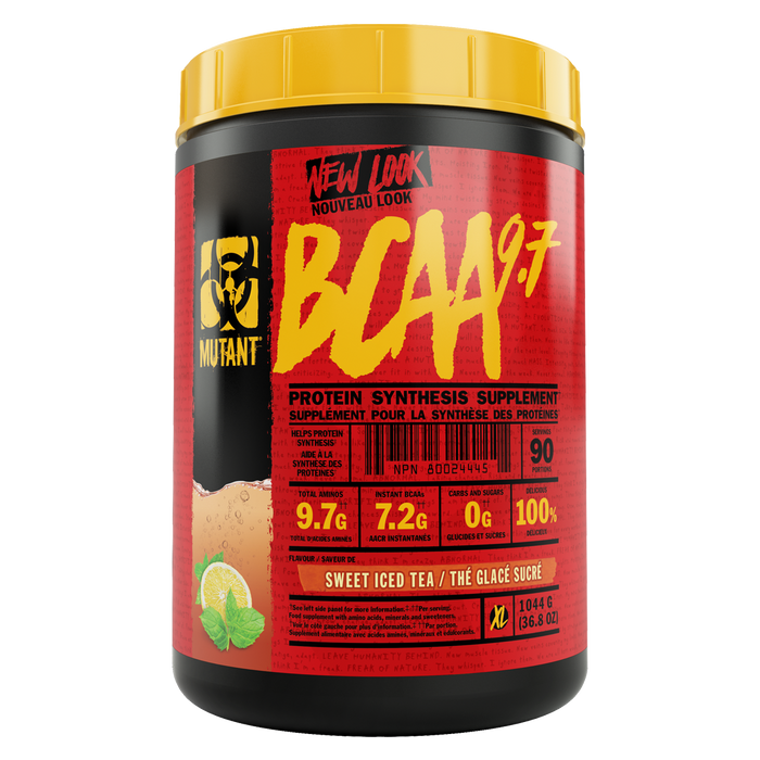 Mutant BCAA 9.7 with Micronized Amino Acid and Electrolyte Support Stack - Amino Acids and BCAAs at MySupplementShop by Mutant