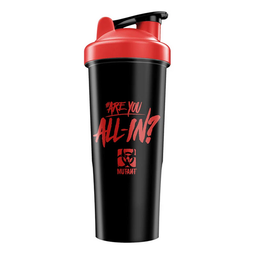 Mutant All In Shaker 1L Black with Red - Sports Supplements at MySupplementShop by Mutant