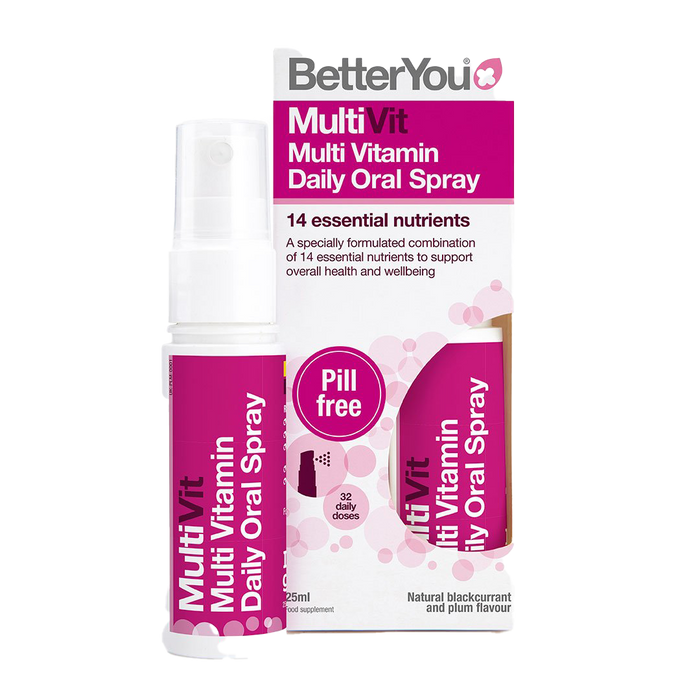 BetterYou MultiVitamine Spray Oral Quotidien 25 ml