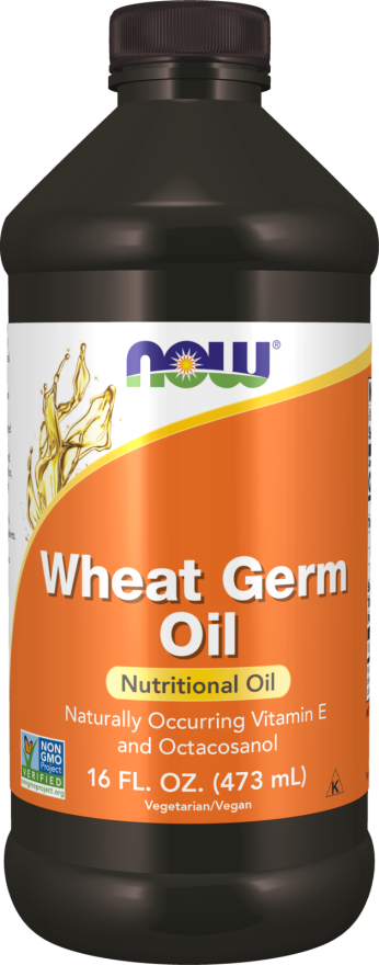 NOW Foods Wheat Germ Oil, Liquid - 473ml - Health and Wellbeing at MySupplementShop by NOW Foods