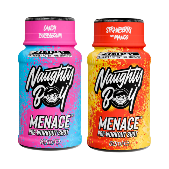 NaughtyBoy® Menace Pre-Workout Shot (12 x 60ml)