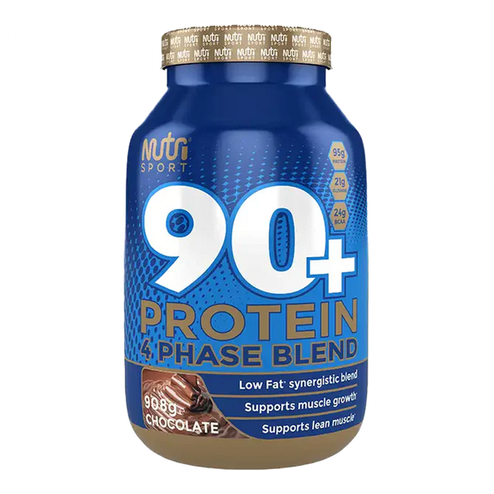 NutriSport 90+ Protein 908g - Chocolate - Whey Protein at MySupplementShop by NutriSport