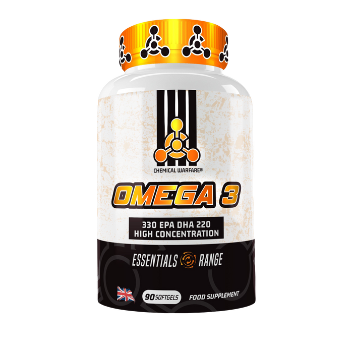 Chemical Warfare Omega 3 90 Softgels