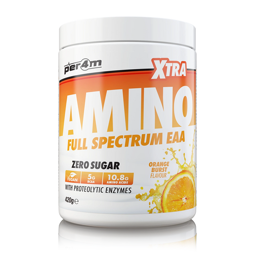 Per4m Amino Xtra 420g - Orange Burst - BCAAs at MySupplementShop by PER4M Nutrition