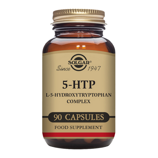 Solgar 5-HTP L-5-Hydroxytryptophan Complex Vegetable Capsules 90Tabs - Vitamins & Supplements at MySupplementShop by Solgar