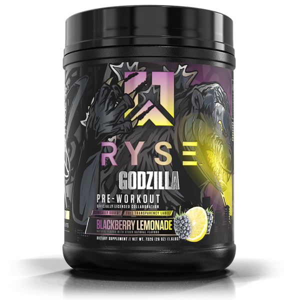 RYSE Godzilla Pre Workout 792g Godzilla Blackberry Lemonade - Pre Workout at MySupplementShop by RYSE