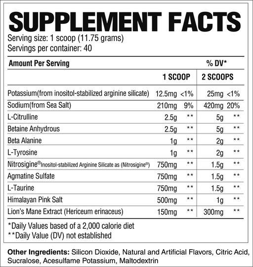 Raw Nutrition Pump Non-Stim, Strawberry Lemonade 480g - Pre & Post Workout at MySupplementShop by Raw Nutrition