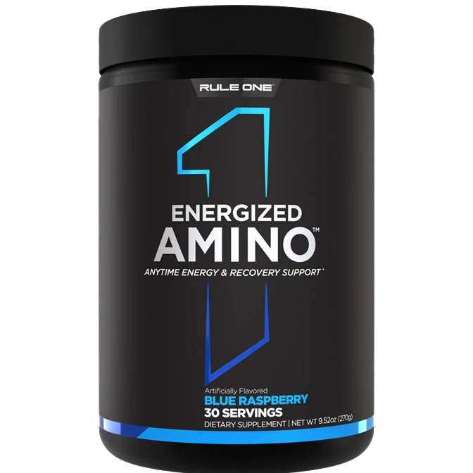 Rule One Energized Amino, Blue Raspberry 270g