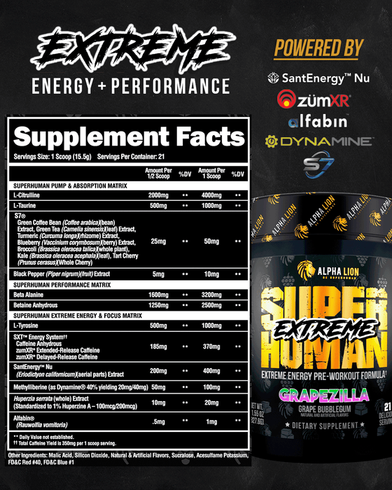 Alpha Lion SuperHuman Supreme 357g - Sports Nutrition at MySupplementShop by Alpha Neon